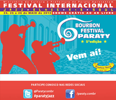 Bourbon Festival Paraty 2013 - Banner do Evento