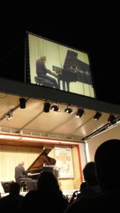 Caminhão palco com telão