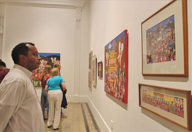 Exposição de Julio Paraty no Museu de Belas Artes - RJ