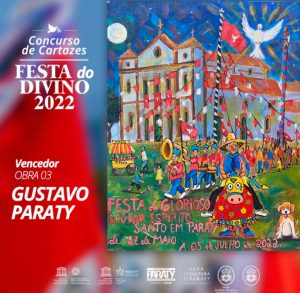 Cartaz Festa do Divino Paraty 2022