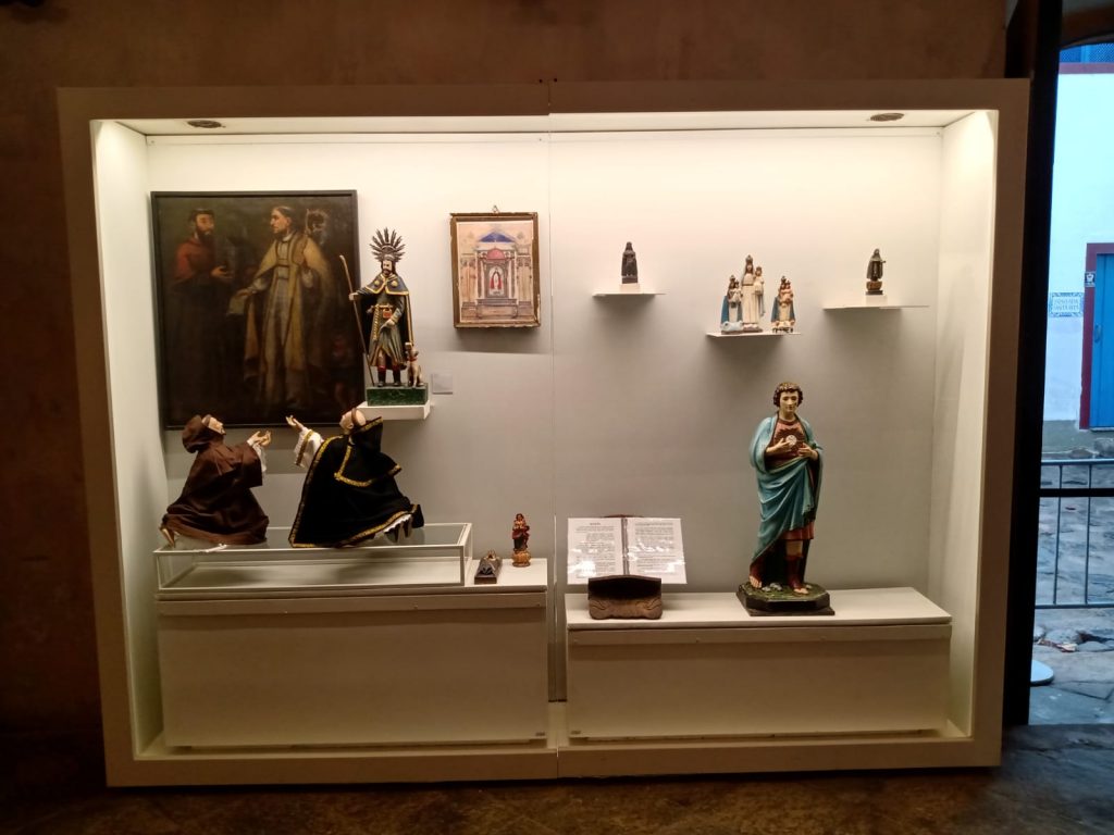 Museu de Arte Sacra de Paraty - Vitrine de agosto 2022