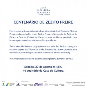 Centenário de Zezito Freire