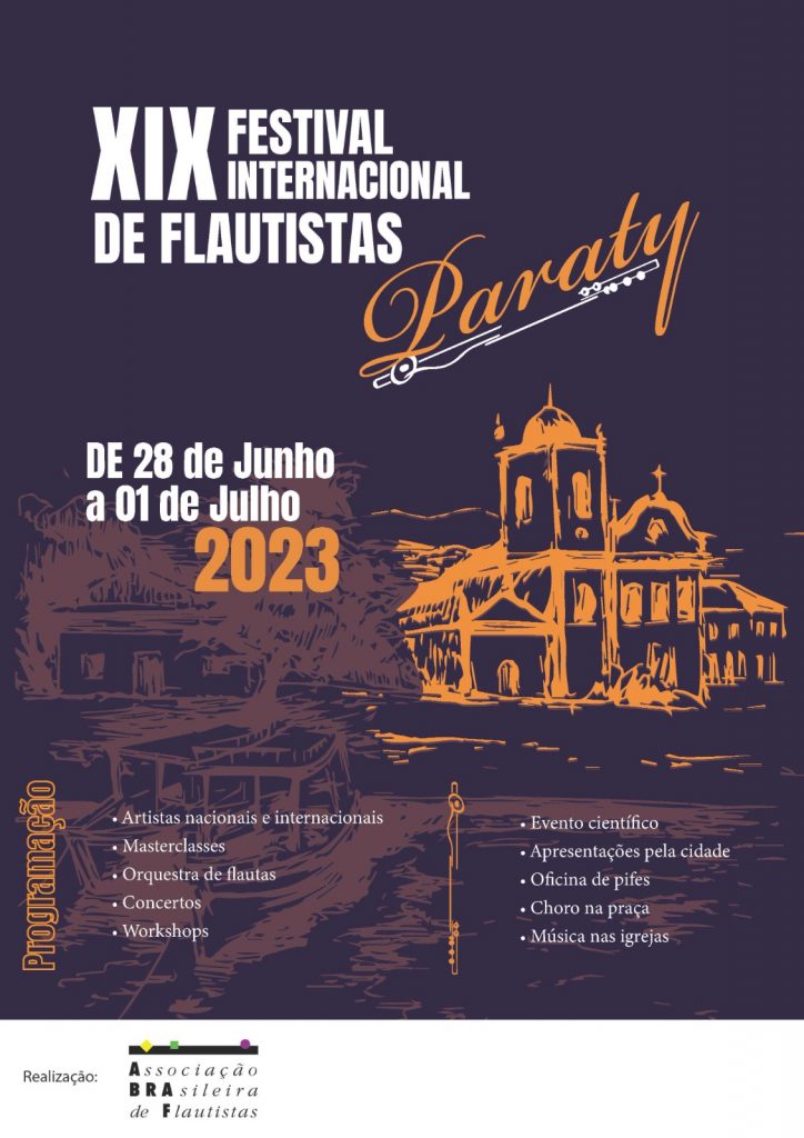 Festival Internacional de Flautistas em Paraty