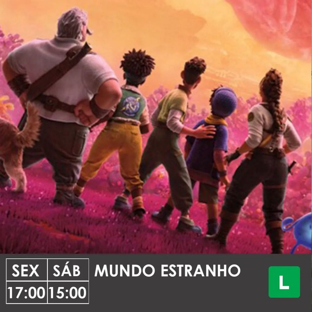 Filme Mundo Estranho no Cinema da Praça - Paraty