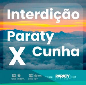 Interdição Estrada Paraty-Cunha