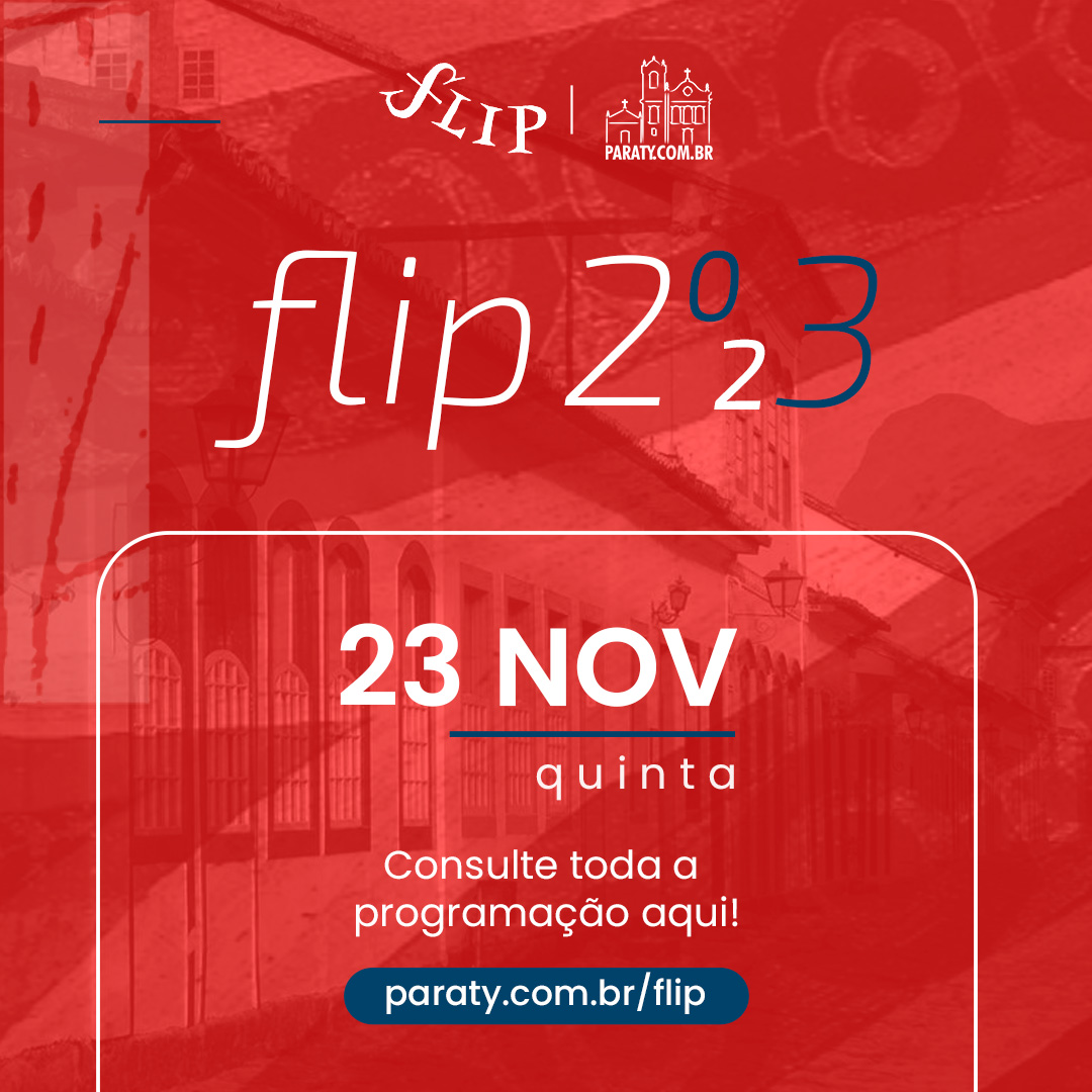 FLIP 2023 - Programação do 2º dia, 23/11/2023