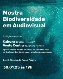 Mostra Biodiversidade em audiovisual