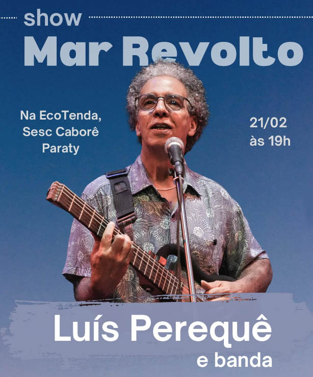 Luís Perequê no Sesc Paraty