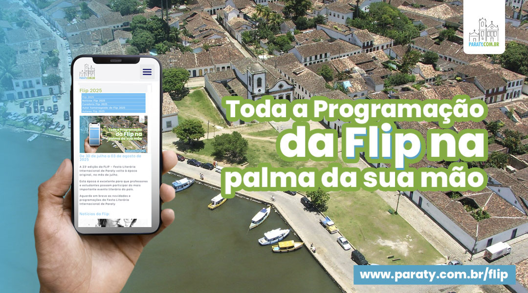 Toda a Flip na palma de sua mão - Paraty.com.br