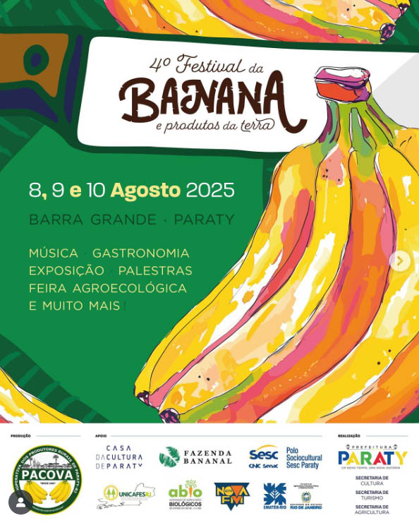 Festival da Banana e Produtos da Terra 2025