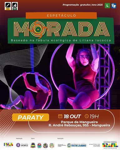 Morada - espetáculo em Paraty