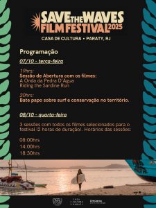 Save the Waves Film Festival em Paraty