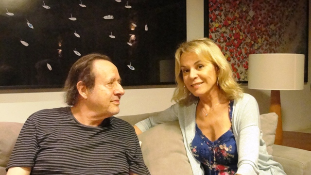 Arthur Moreira Lima e sua esposa Margareth em Paraty