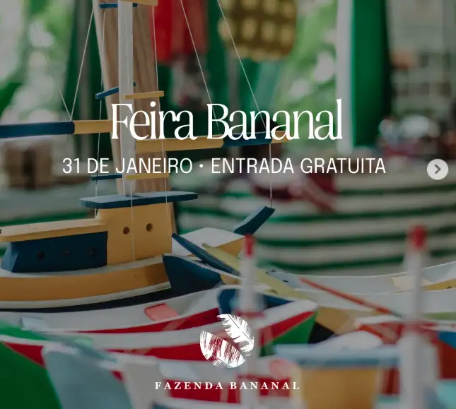 Feira Bananal em Paraty
