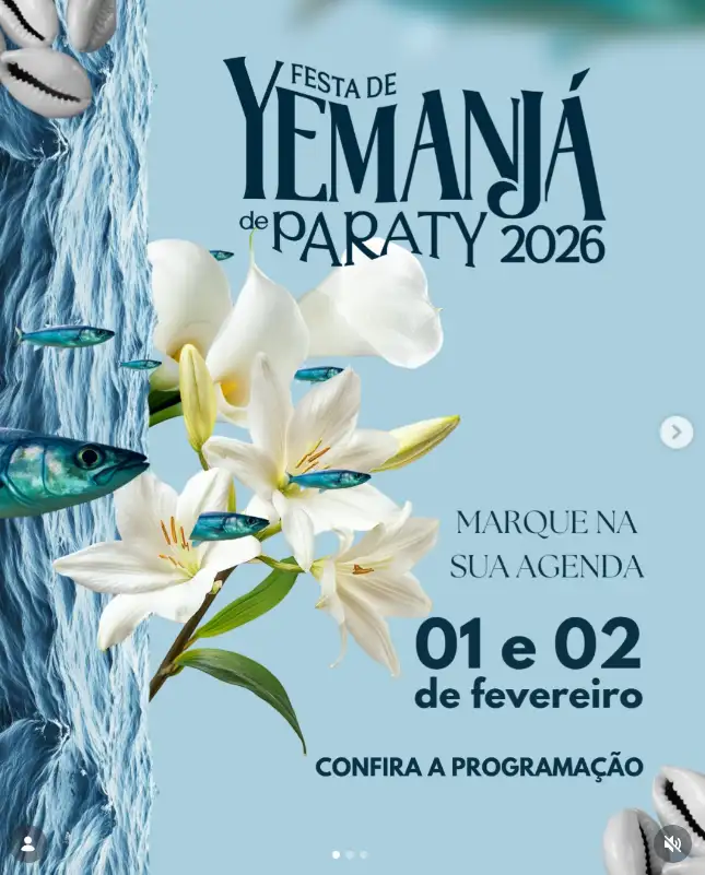 Festa de Yemanjá em Paraty 2026