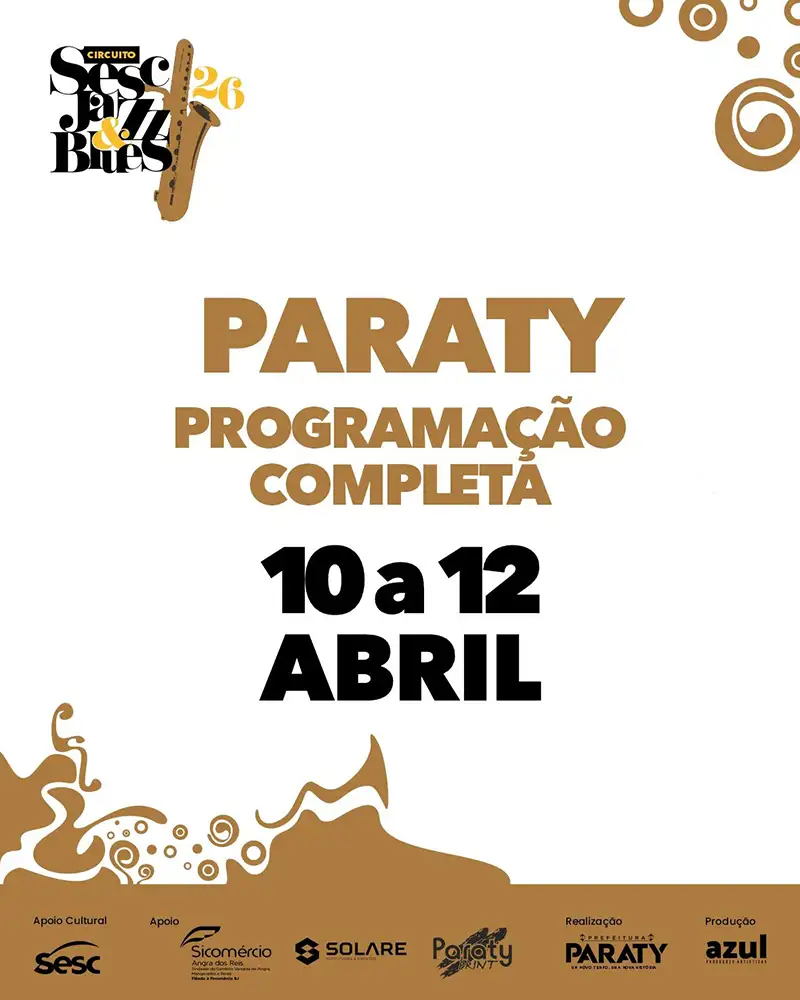 Circuito Sesc Jazz & Blues Paraty 2026