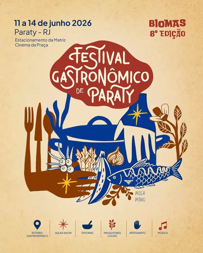 Festival Gastronômico de Paraty 2026