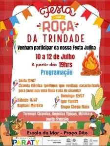 Festa na roça Trindade