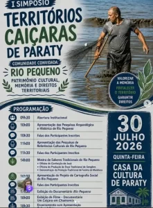 I Simpósio Territórios Caiçaras de Paraty